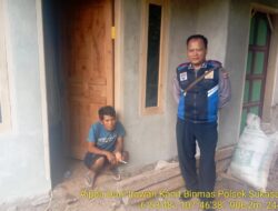 Polsek sukasari melaksanakan sambang untuk menjalin silaturahmi