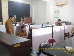 Aiptu Roni Tarki Laksanakan Kegiatan Sambang & Silaturahmi  Kepada Perangkat Desa Rancamulya