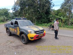 Antisipasi terjadinya C3 (Curas,Curat, dan Curanmor) Polsek Tanjungmedar Polres Sumedang Polda Jabar melaksanakan KRYD siang hari
