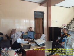 Untuk menjaga Sinergitas TNI/POLRI, Bhabinkamtibmas bersama Babinsa melaksnakan sambang/silaturahmi Kamtibmas