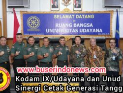 Kodam IX/Udayana dan Unud Jalin Sinergi Cetak Generasi Tangguh