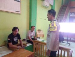 Bhabinkamtibmas Desa Darmawangi Kecamatan Tomo Silaturahmi Kamtibmas Kepada Warga Binaan