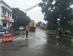 Panit Lantas Bersama Anggota Laksanakan Patroli Rutin Antisipasi Kemacetan dan Laka Lantas.