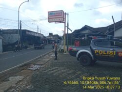 Antisipasi terjadinya C3 (Curas,Curat, dan Curanmor) Polsek Tanjungmedar Polres Sumedang Polda Jabar melaksanakan KRYD siang hari
