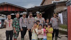 Kapolres Sumedang Tinjau Lokasi Banjir di Kecamatan Cimanggung