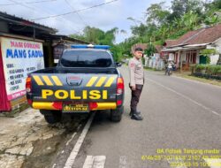 Kegiatan KRYD siang hari oleh Polsek Tanjungmedar Upaya Mencegah C3 di Wilayah hukum Kecamatan Tanjungmedar
