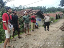 Aipda Tata Sasmita bersama Bripka Agus Sukmana Laksanakan Silaturahmi Kamtibmas dan Dumas Keliling dalam Rangka BEYOND TRUST PRESISI.