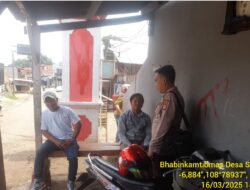SILAHTURAHMI KAMTIBMAS GUNA MEWUJUDKAN SITUASI KONDUSIP, DIWILAYAH HUKUM POLRES SUMEDANG POLSEK SUKASARI KHUSUSNYA DIWILAYAH DESA SUKASARI