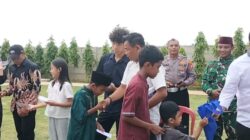 Keluarga Besar Panolhing Sianturi Bagikan Satunan Anak yatim dan Berbuka Puasa Bersama