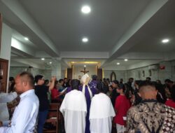 Polsek Sumedang Utara Laksanakan Monitoring dan Pengamanan Ibadah Rutin Umat Kristiani di Gereja, Gedung dan Rumah Ibadah
