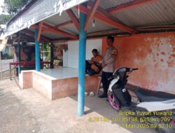 Aiptu Nana Sujana bersama Bripka Yuyun Yuwana melaksanakan sambang/silatrahmi Kamtibmas dan dumas keliling dalam rangka BEYOND TRUST PRESISI