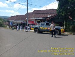 Antisipasi terjadinya C3 (Curas,Curat, dan Curanmor) Polsek Tanjungmedar Polres Sumedang Polda Jabar melaksanakan KRYD siang hari