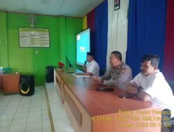 Bhabinkamtibmas Desa Kamal, Bripka Yuyun Yuwana, Monitoring Pembagian Insentif di Desa Kamal
