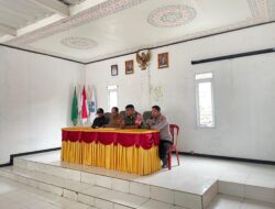 Bhabinkamtibmas Desa Banyuresmi Melaksanakan Giat Sambang Dan Silaturahmi Kepada kepala Desa binaan