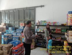 Aiptu Nana Sujana bersama Bripka Yuyun Yuwana melaksanakan sambang/silatrahmi Kamtibmas dan dumas keliling dalam rangka BEYOND TRUST PRESISI