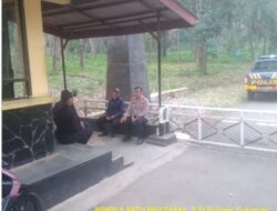 KAPOLSEK SUKASARI BESERTA ANGGOTA UNIT SAMAPTA MEMBERIKAN HIMBAUAN KAMTIBMAS SEBAGAI LANGKAH PREVENTIF DEMI TERCIPTANYA SITUASI KAMTIBMAS YANG KONDUSIF