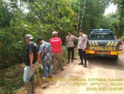 KAPOLSEK SUKASARI BESERTA ANGGOTA UNIT SAMAPTA MEMBERIKAN HIMBAUAN KAMTIBMAS SEBAGAI LANGKAH PREVENTIF DEMI TERCIPTANYA SITUASI KAMTIBMAS YANG KONDUSIF
