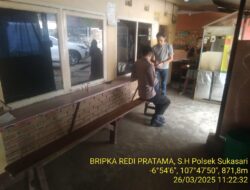KAPOLSEK SUKASARI BESERTA ANGGOTA UNIT SAMAPTA MEMBERIKAN HIMBAUAN KAMTIBMAS SEBAGAI LANGKAH PREVENTIF DEMI TERCIPTANYA SITUASI KAMTIBMAS YANG KONDUSIF