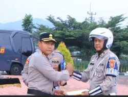 Kapolres Sumedang AKBP Joko Dwi Harsono Berikan Penghargaan kepada Personel Berprestasi