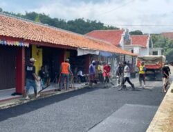 Kades Kawung Hilir Akui Adanya Kelebihan Anggaran dari Pekerjaan Hotmix