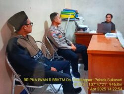 SILAHTURAHMI KAMTIBMAS GUNA MEWUJUDKAN SITUASI KONDUSIP, DIWILAYAH HUKUM POLRES SUMEDANG POLSEK SUKASARI KHUSUSNYA DIWILAYAH DESA SINDANGSARI