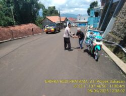 KAPOLSEK SUKASARI BESERTA ANGGOTA UNIT SAMAPTA MEMBERIKAN HIMBAUAN KAMTIBMAS SEBAGAI LANGKAH PREVENTIF DEMI TERCIPTANYA SITUASI KAMTIBMAS YANG KONDUSIF