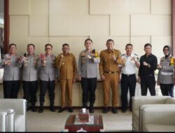Dishub Kota Prabumulih Mendampingi Wakil wali kota Prabumulih Melaksanakan Audiensi Sekaligus Silahturahmi Kapolres Prabumulih AKBP Bobby Kusumawardhana. S.H., S.I.K., M.,SI