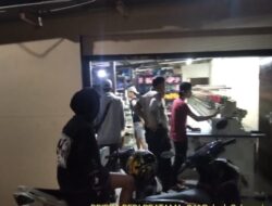 Anggota Polsek Sukasari Rutin Laksanakan Patroli KRYD Blue Light / Malam hari di Wilayah Kecamatan Sukasari Kabupaten Sumedang