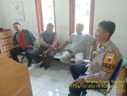 Aiptu Nana Sujana bersama Bripka Yuyun Yuwana melaksanakan sambang/silatrahmi Kamtibmas dan dumas keliling dalam rangka BEYOND TRUST PRESISI