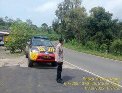 Antisipasi terjadinya C3 (Curas,Curat, dan Curanmor) Polsek Tanjungmedar Polres Sumedang Polda Jabar melaksanakan KRYD siang hari
