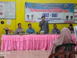 Pemdes Kemang Manis Salurkan BLT DD Tahap Pertama Tahun 2025