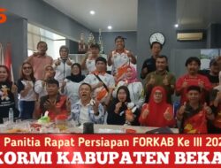 KORMI Kab. Bekasi Menggelar Rapat Panitia Persiapan FORKAB ke III Tahun 2025