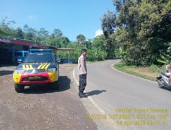 Antisipasi terjadinya C3 (Curas,Curat, dan Curanmor) Polsek Tanjungmedar Polres Sumedang Polda Jabar melaksanakan KRYD siang hari