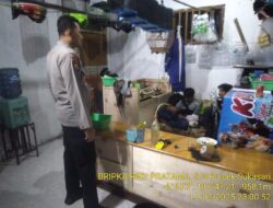 Anggota Polsek Sukasari Rutin Laksanakan Patroli KRYD Blue Light / Malam hari di Wilayah Kecamatan Sukasari Kabupaten Sumedang