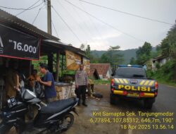 Kegiatan KRYD Siang Hari untuk Cegah C3 di wilayah hukum Kecamatan Tanjungmedar