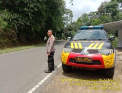 Antisipasi terjadinya C3 (Curas,Curat, dan Curanmor) Polsek Tanjungmedar Polres Sumedang Polda Jabar melaksanakan KRYD siang hari