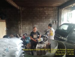 Bhabinkamtibmas Desa Sukarapih Melaksanakan Giat Sambang Dan Silaturahmi Kepada Warga masyarakat