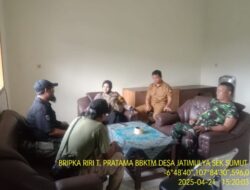Kegiatan Sambang Silaturahmi Bersama Warga Desa Jatimulya Dalam Rangka Program Quick Wins Presisi.