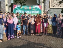 Koramil 1007/Conggeang Gelar “Jum’at Berkah” Bersama Warga Desa Bongkok