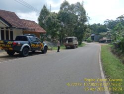 Antisipasi terjadinya C3 (Curas,Curat, dan Curanmor) Polsek Tanjungmedar Polres Sumedang Polda Jabar melaksanakan KRYD siang hari