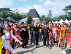 Polsek Sumedang Utara Monitoring Kegiatan Gelar Karya Warisan Budaya dalam rangka Hari Jadi Sumedang ke-447