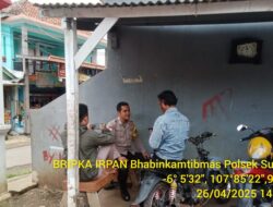 Bhabinkamtibmas Desa Sukarapih Melaksanakan Giat Sambang Dan Silaturahmi Kepada Warga masyarakat