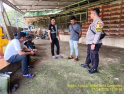 Aipda Edi Hidayat bersama Bripka Agus Sukmana Laksanakan Silaturahmi Kamtibmas dan Dumas Keliling dalam Rangka BEYOND TRUST PRESISI.