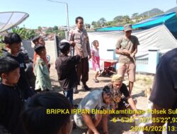 Bhabinkamtibmas Desa Sukarapih Melaksanakan Giat Sambang Dan Silaturahmi Kepada Warga masyarakat