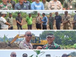 Tegas,peduli akan kelestarian lingkungan forkopincam tomo lakukan reboisasi di lahan PT batu prima darmawangi sumedang