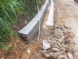 Pekerjaan TPT di Desa Cinambo Diduga Tanpa Papan Proyek, Masyarakat Curiga