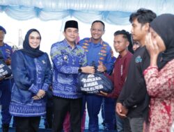 Bupati Andi Rudi Latif Apresiasi Ground Breaking Markas  Unit Patroli Ditpolairud Polda Kalsel di Muara Bunati
