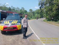 Antisipasi terjadinya C3 (Curas,Curat, dan Curanmor) Polsek Tanjungmedar Polres Sumedang Polda Jabar melaksanakan KRYD siang hari