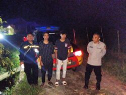 Anggota Polsek Tanjungkerta Laksanakan Patroli Malam untuk Keamanan Wilayah