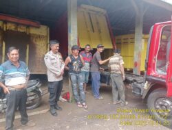 Aiptu Nana Sujana bersama Bripka Yuyun Yuwana melaksanakan sambang/silatrahmi Kamtibmas dan dumas keliling dalam rangka BEYOND TRUST PRESISI